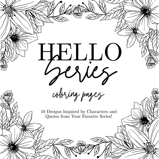 Hello Series Coloring Pages