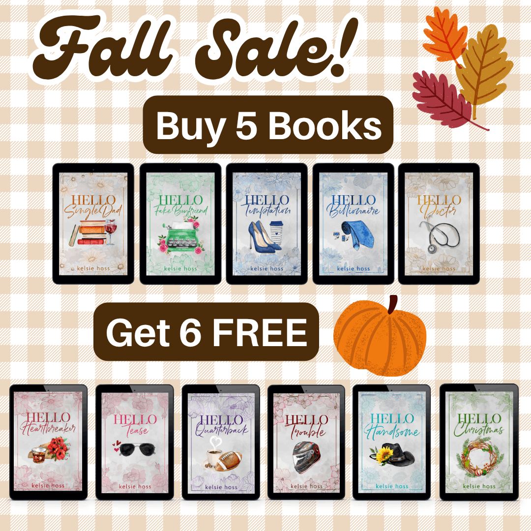 Fall Sale - Buy 5 Hello Books, get 6 FREE
