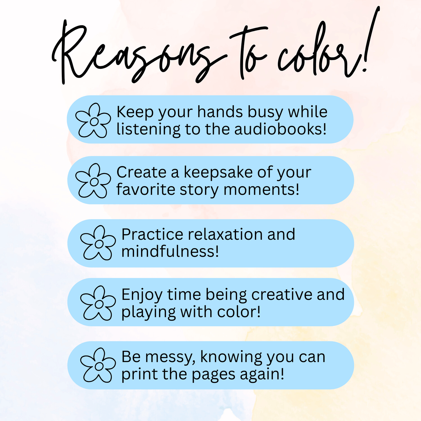 Hello Series Coloring Pages