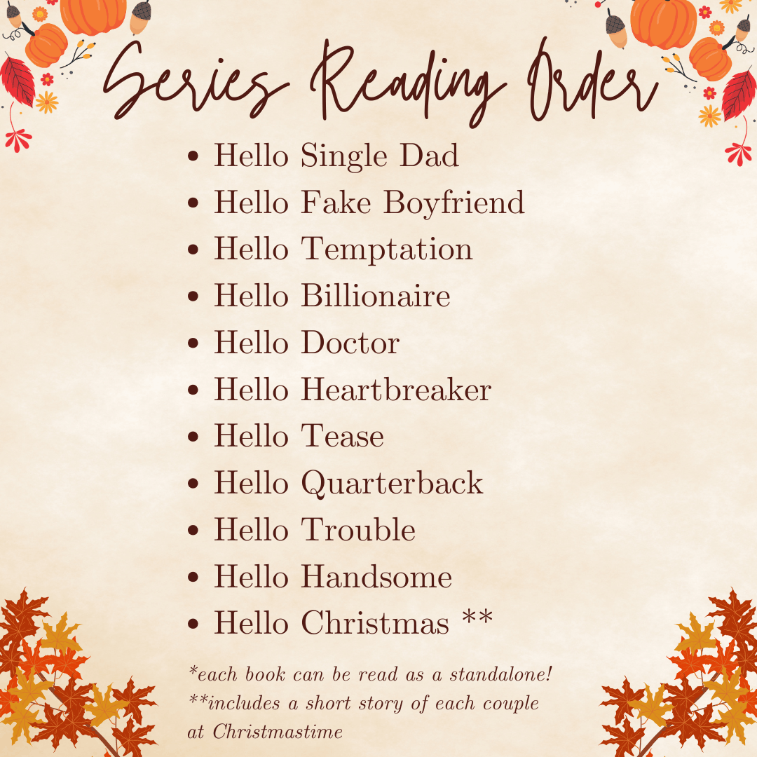 Fall Sale - Buy 5 Hello Books, get 6 FREE