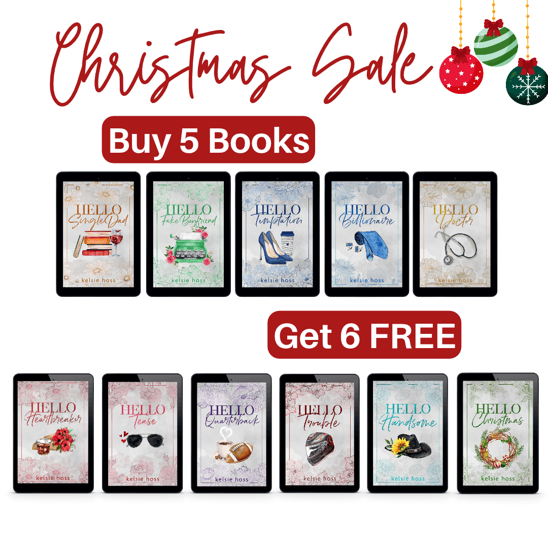 Christmas Sale - Buy 5 Hello Books, get 6 FREE