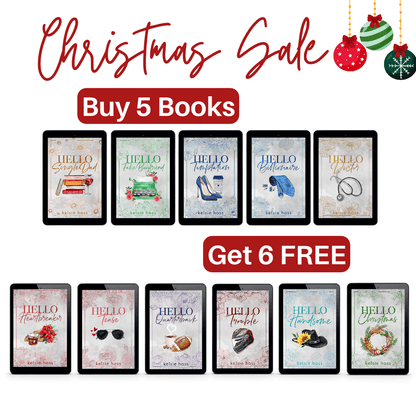 Christmas Sale - Buy 5 Hello Books, get 6 FREE