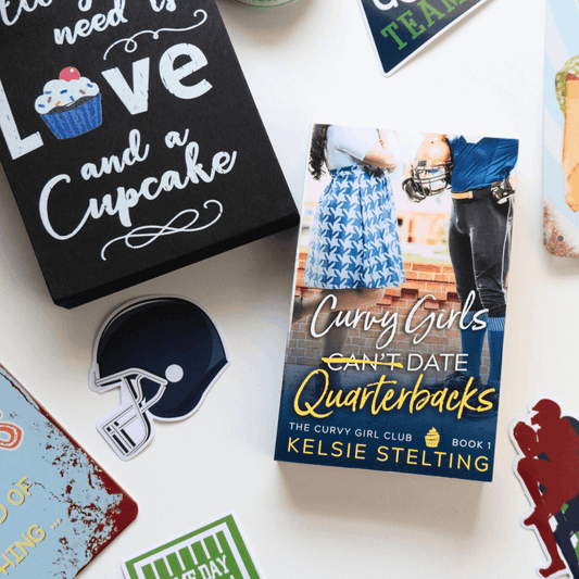 a copy of Curvy Girls Can't Date Quarterbacks by Kelsie Stelting 