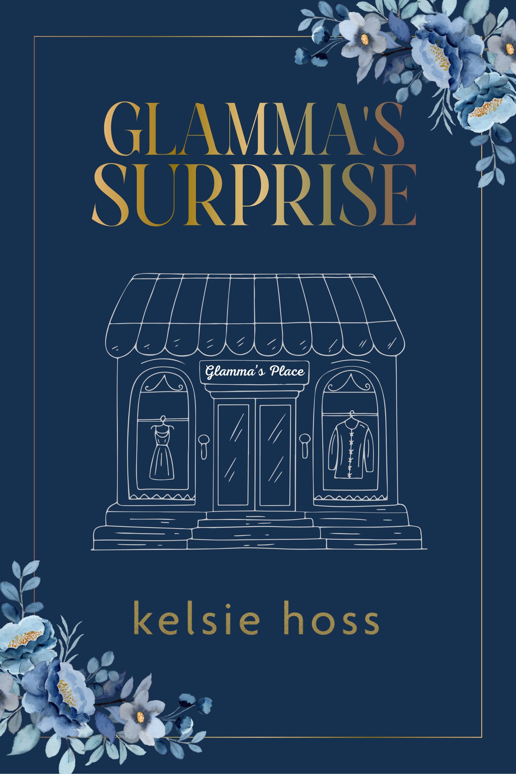 the cover of Glamma's Surprise by Kelsie Hoss 