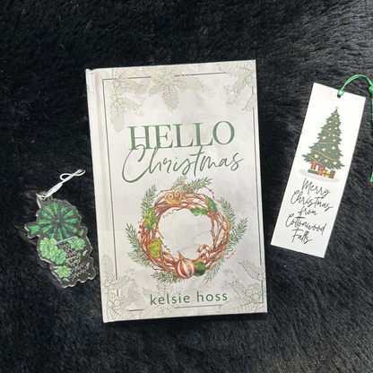 Hello Christmas hard cover and swag