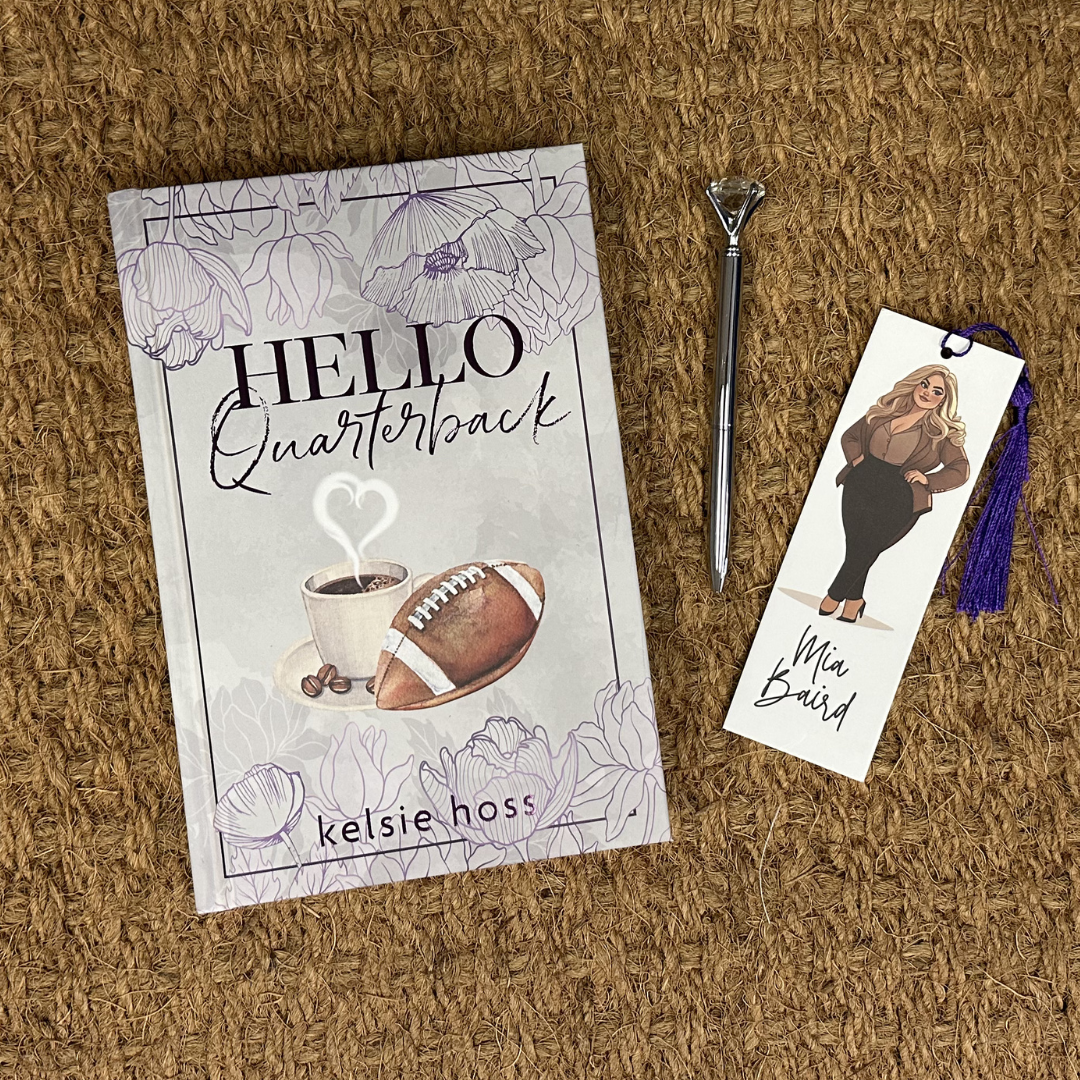 Hello Quarterback hard cover and swag