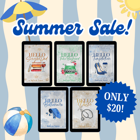Summer sale - get the first five books in the hello series for only $20