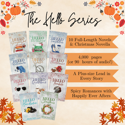 Fall Sale - Buy 5 Hello Books, get 6 FREE