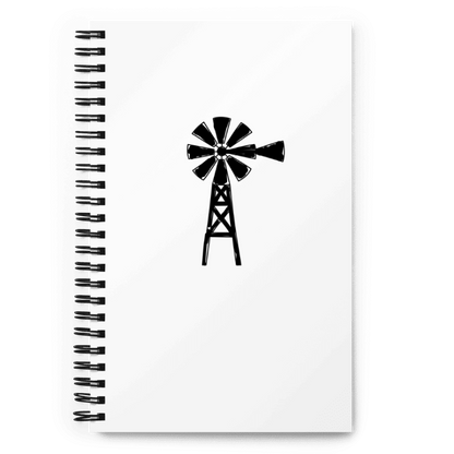 Windmill Spiral notebook