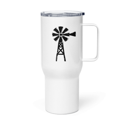 Windmill Travel mug with a handle