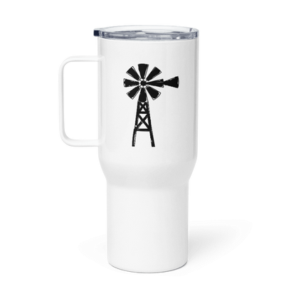 Windmill Travel mug with a handle