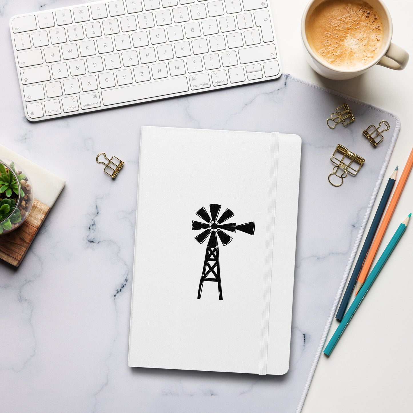 Windmill Hardcover bound notebook