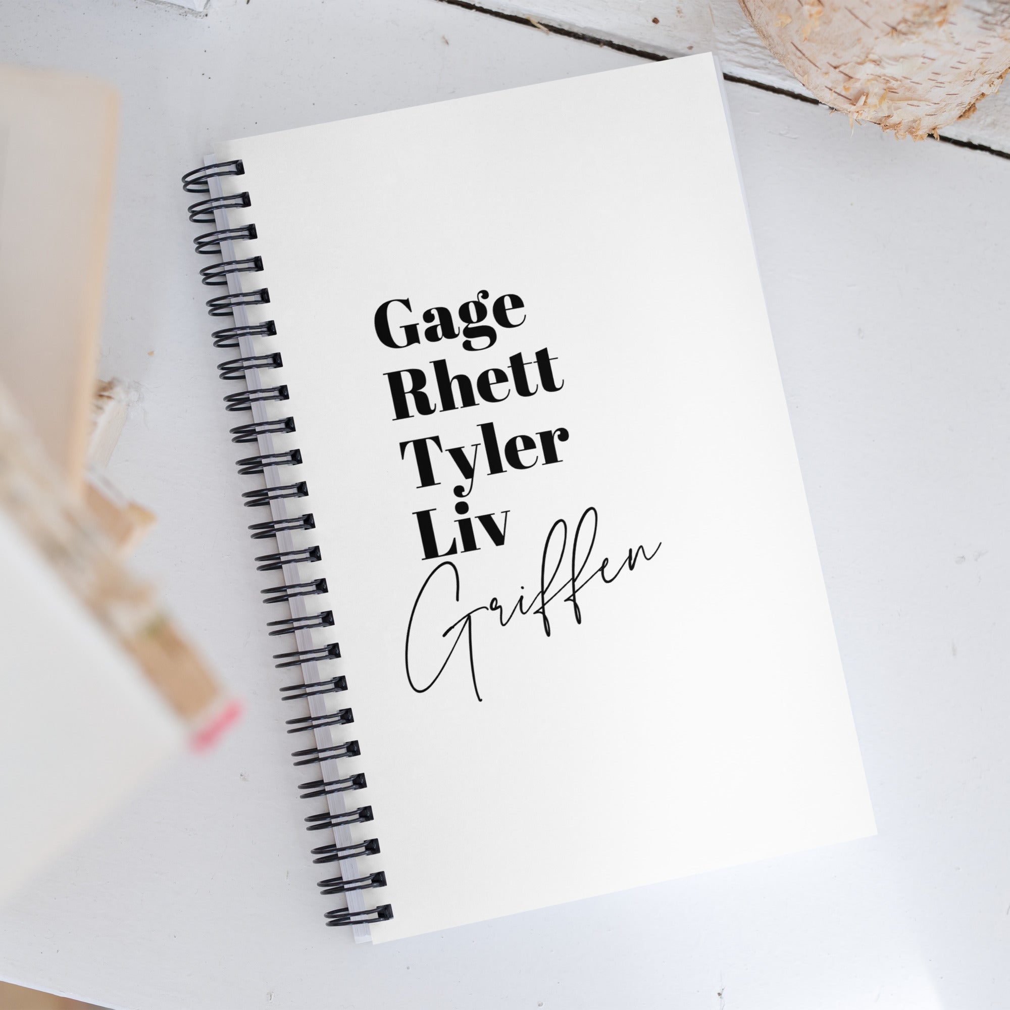 Griffin Family Spiral notebook – kelsiehoss