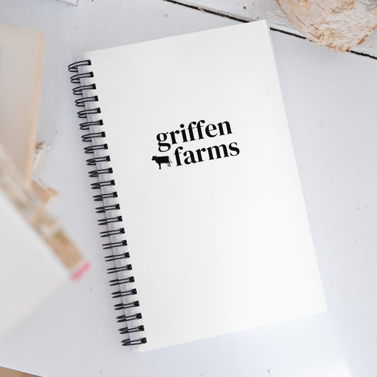 Griffen Farms Spiral notebook